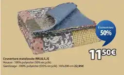 JYSK INKALILJE Couverture matelassée offre