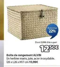 JYSK ALVIN Boîte de rangement offre