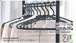 JYSK SIGBRANDT Cintres offre