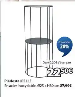 JYSK PELLE Piédestal offre