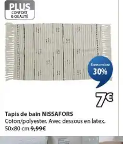 JYSK NISSAFORS Tapis de bain offre