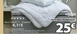 JYSK STORFJELLET Couette synthétique offre