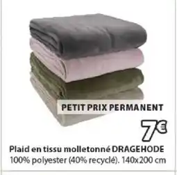 JYSK DRAGEHODE Plaid en tissu molletonné offre