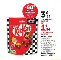 Super U KITKAT Ball offre