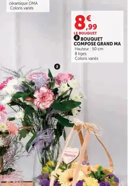 Super U Bouquet compose grand ma offre