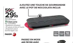 Carrefour FAGOR Crêpes party offre