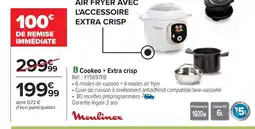 Carrefour MOULINEX Cookeo+ Extra crisp offre