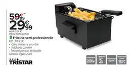 Carrefour TRISTAR Friteuse semi-professionelle offre
