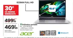 Carrefour ACER Ordinateur portable offre