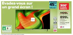 Carrefour LG Téléviseur OLED 4k offre