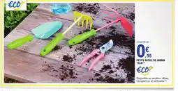 E.Leclerc Jardi ECO+ Petits outils de jardin offre