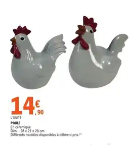 E.Leclerc Jardi Poule offre