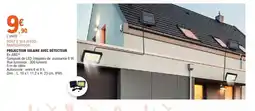 E.Leclerc Jardi Projecteur solaire avec détecteur offre