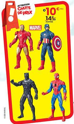 JouéClub Marvel figurine offre
