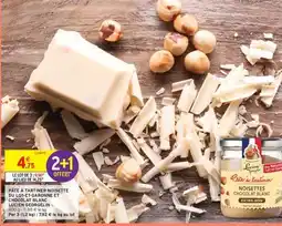 Intermarché PATE A TARTINER NOISETTE DU LOT-ET-GARONNE ET CHOCOLAT BLANC offre