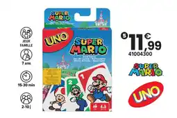 JouéClub Uno super mario bros offre