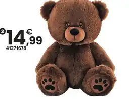 JouéClub Peluche ours brun offre