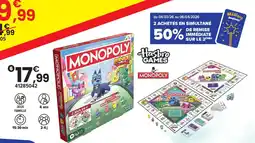 JouéClub Monopoly junior 2 en 1 offre