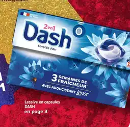 Carrefour Market Lessive en capsules dash offre