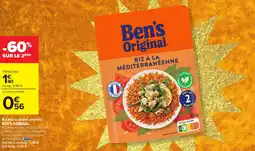 Carrefour Market Riz micro-ondes express ben's original offre