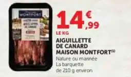 U Express Aiguillette de canard maison montfort offre