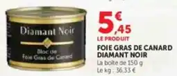 U Express Foie gras de canard diamant noir offre