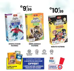 JouéClub Défis nature offre