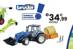 JouéClub Tracteur new holland avec chargeur avant caisse offre