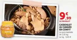 U Express Cassoulet au canard en confit offre