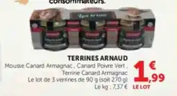 U Express Terrines arnaud offre