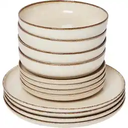 Carrefour Market Carrefour home service vaisselle 12 pièces, gamme mood offre