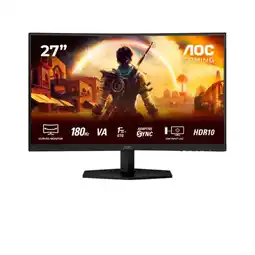 Carrefour Aoc ecran d'ordinateur gaming - 27'' offre