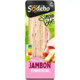 Carrefour Sodebo sandwich simple & bon ! offre
