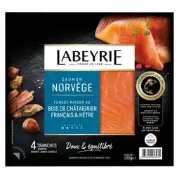 Carrefour Labeyrie saumon fumé offre