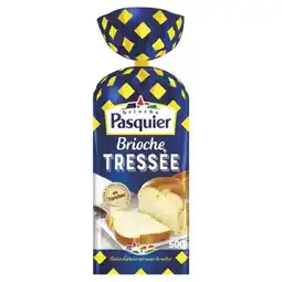 Carrefour Pasquier brioche tressée tranchée offre
