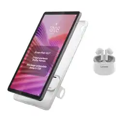 Carrefour Lenovo tablette pack tab 128 go + buds - 10.1'' offre