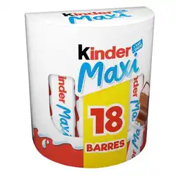 Carrefour Kinder maxi offre