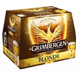 Carrefour Grimbergen bière blonde d'abbaye offre