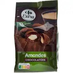 Carrefour Carrefour extra amandes chocolatées offre