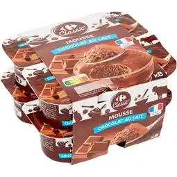 Carrefour Carrefour classic' mousse au chocolat offre