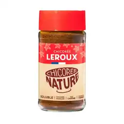 Carrefour Leroux chicorée soluble offre