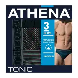 Carrefour Athena slips homme tonic offre