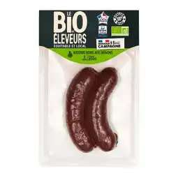 Carrefour Bonjour campagne boudins noirs bio offre