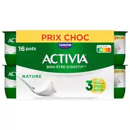 Carrefour Danone activia prix choc offre