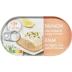 Carrefour Carrefour extra saumon au naturel offre