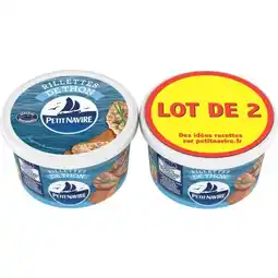 Carrefour Petit navire rillettes de poisson lot de 2 offre