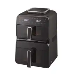 Carrefour Carrefour home air fryer superposé offre