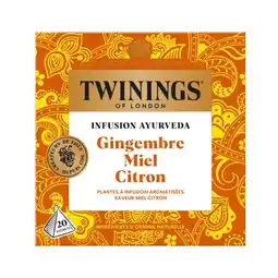 Carrefour Twinings infusion ayurveda offre