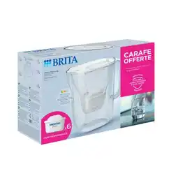Carrefour Brita style essential blanche 6 mois offre