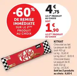 Hyper U Kitkat offre